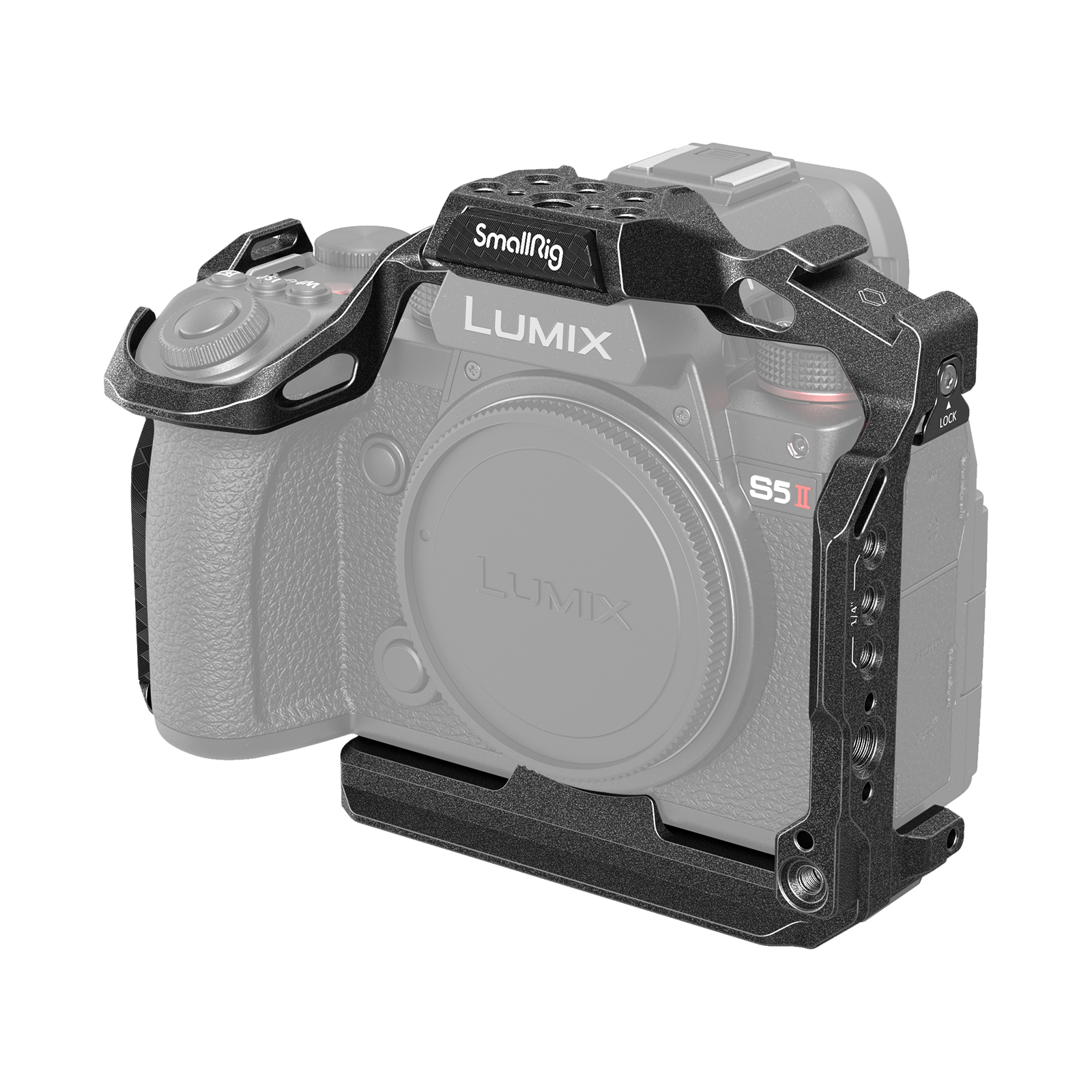 SmallRig Black Mamba Cage Panasonic LUMIX G9 II / S5 II / S5 IIX kamerákhoz (4023)-0
