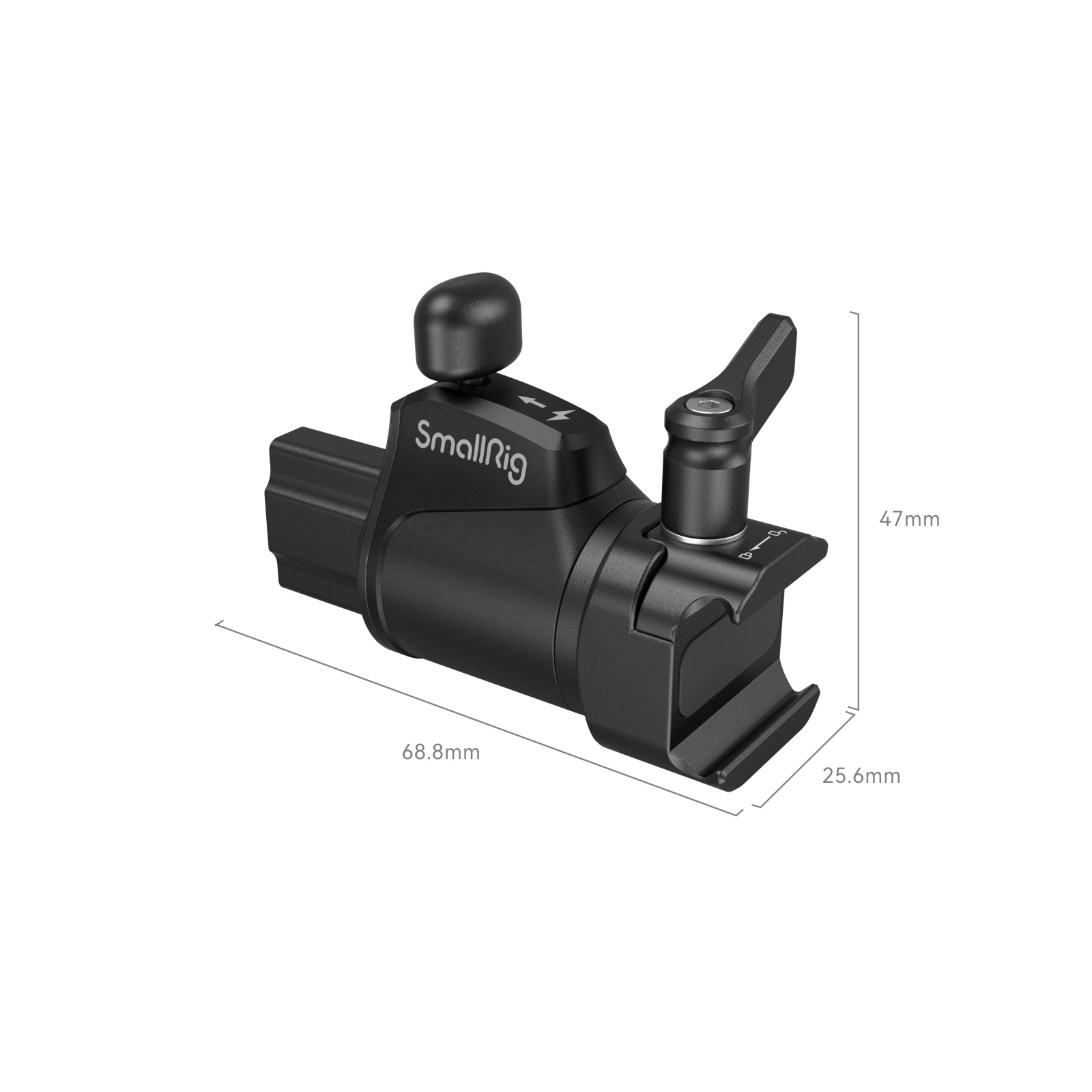SmallRig univerzális forgó fogantyús adapter (4112)-5