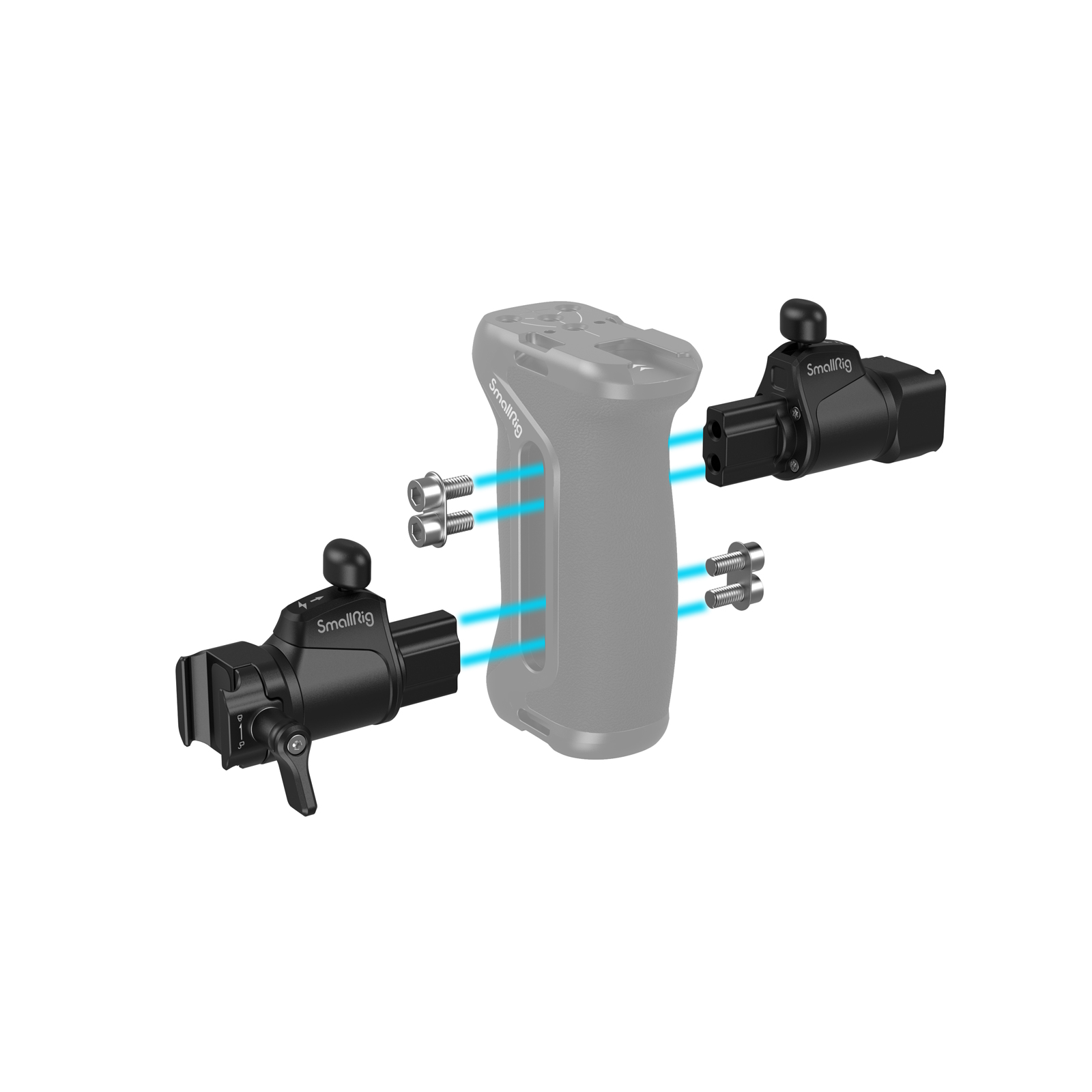 SmallRig univerzális forgó fogantyús adapter (4112)-1