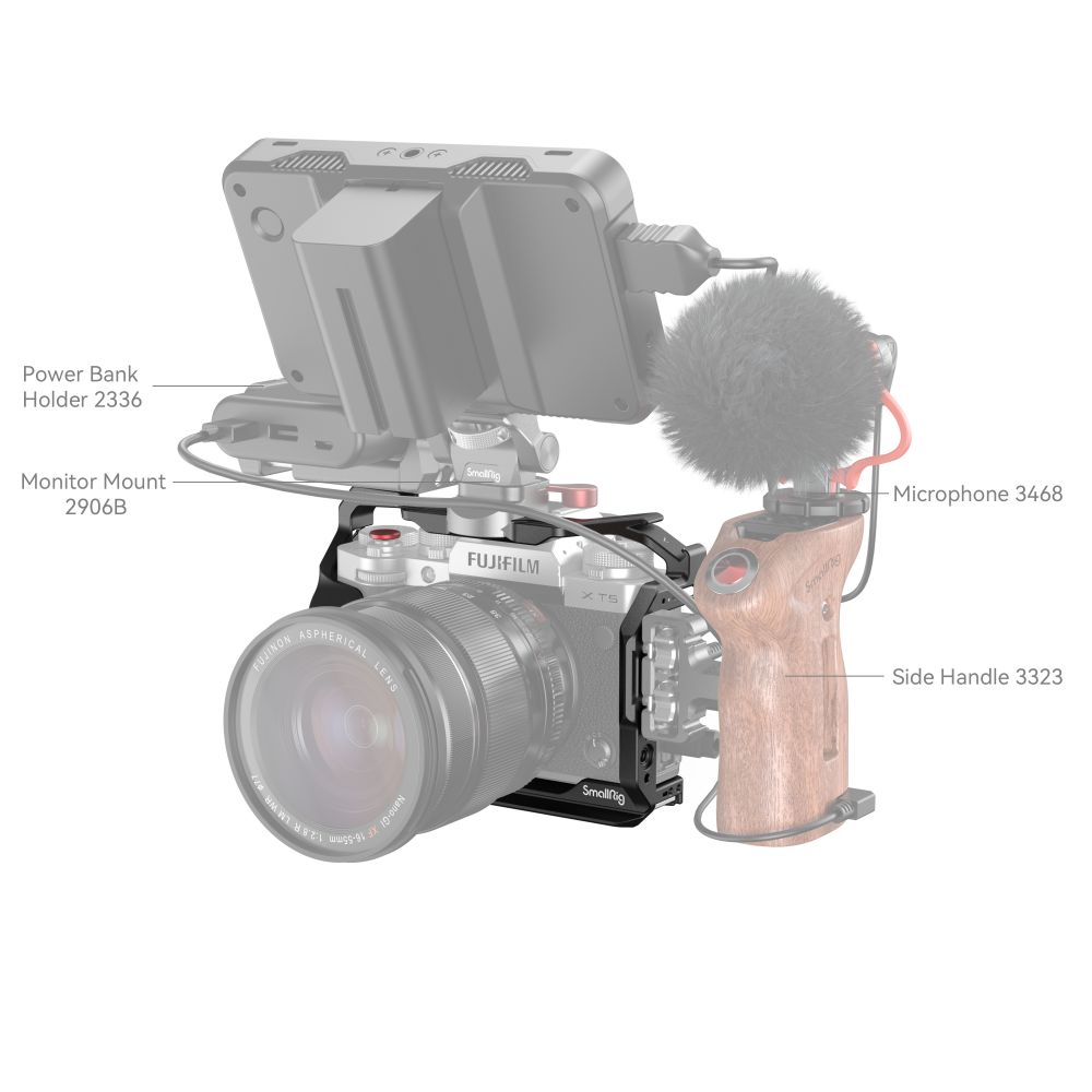 SmallRig többfunkciós Cage FUJIFILM X-T5 kamerához (4135)-6