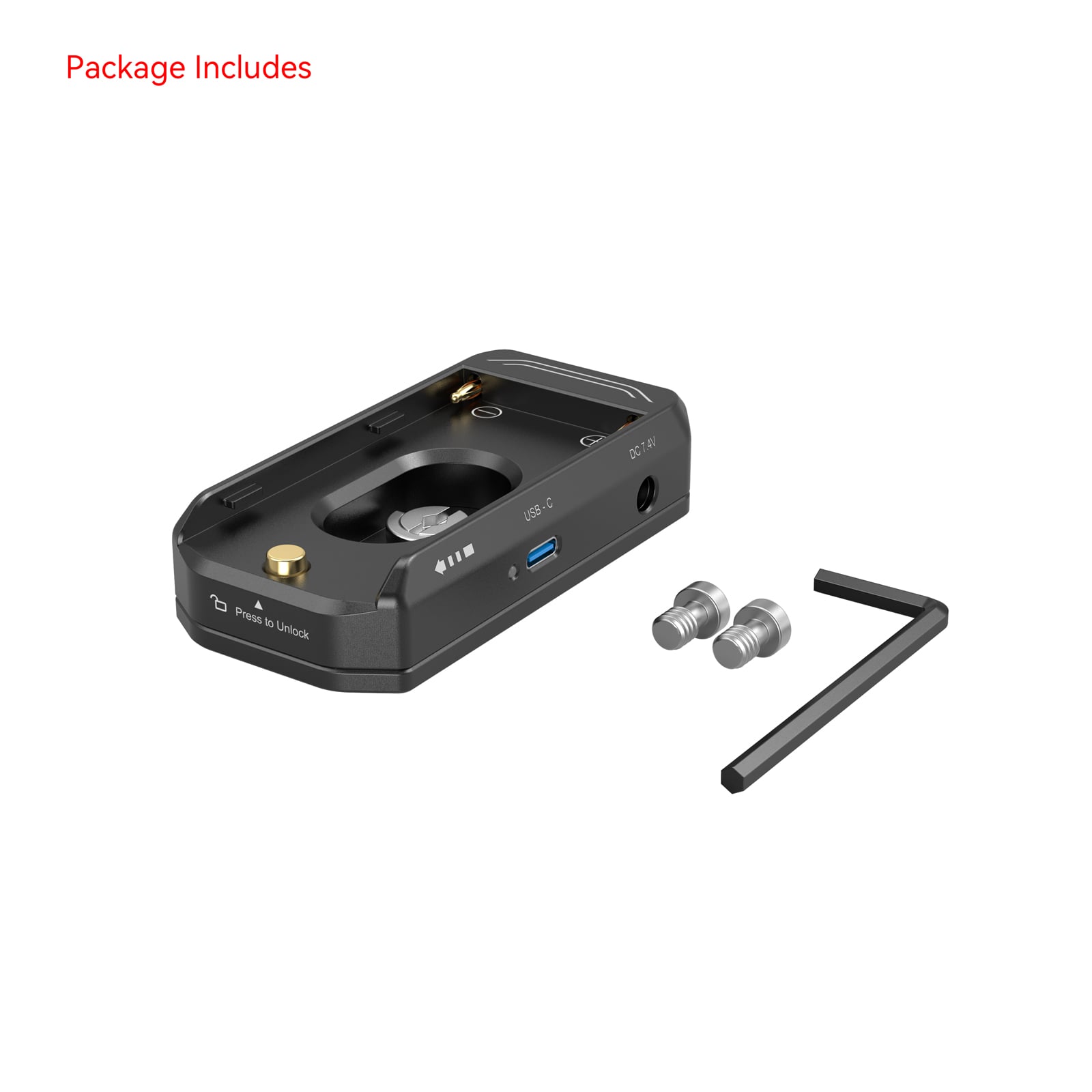 SmallRig NP-F akkumulátor adapter lemez professzionális kiadás (Advanced Edition) (3168B)-6