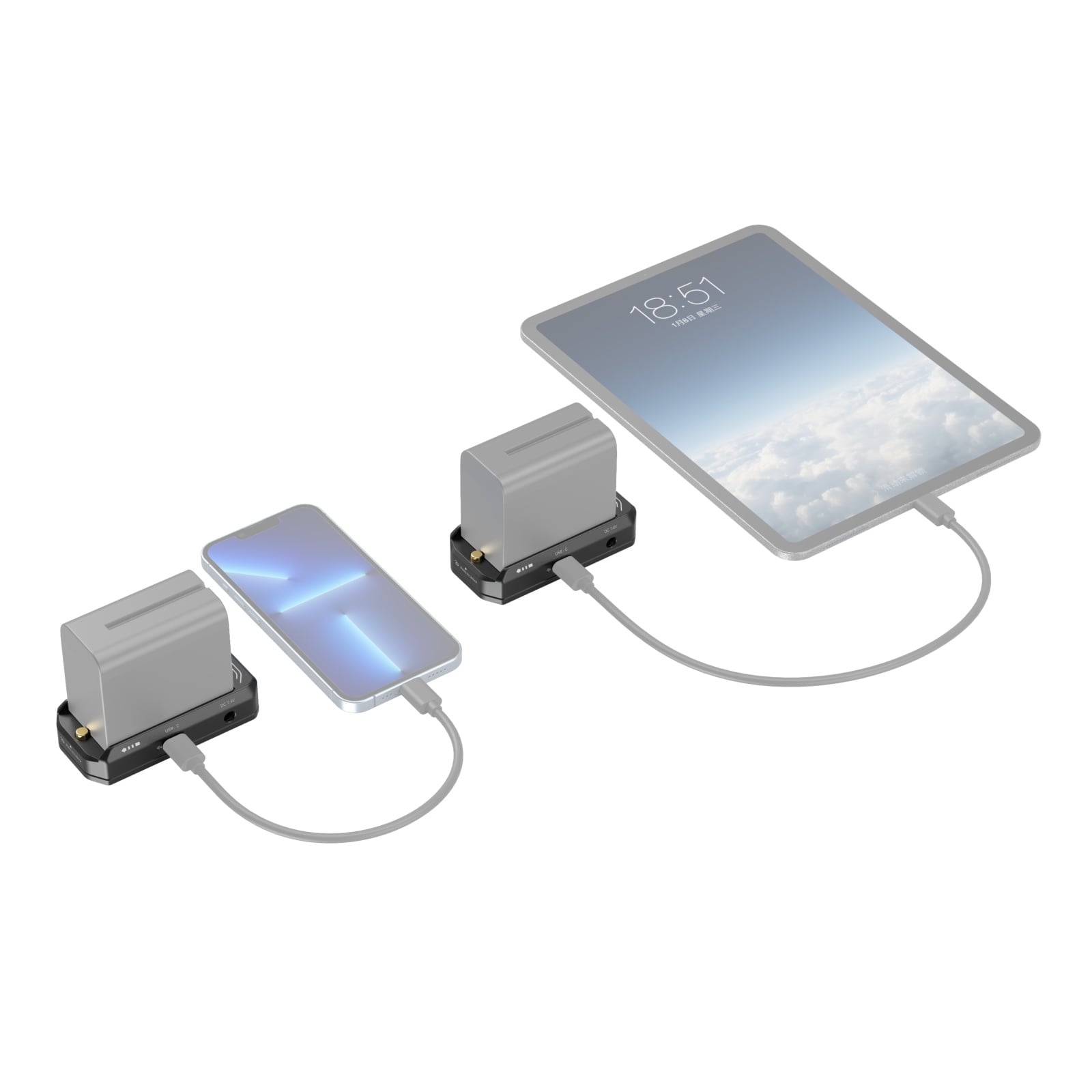 SmallRig NP-F akkumulátor adapter lemez professzionális kiadás (Advanced Edition) (3168B)-5