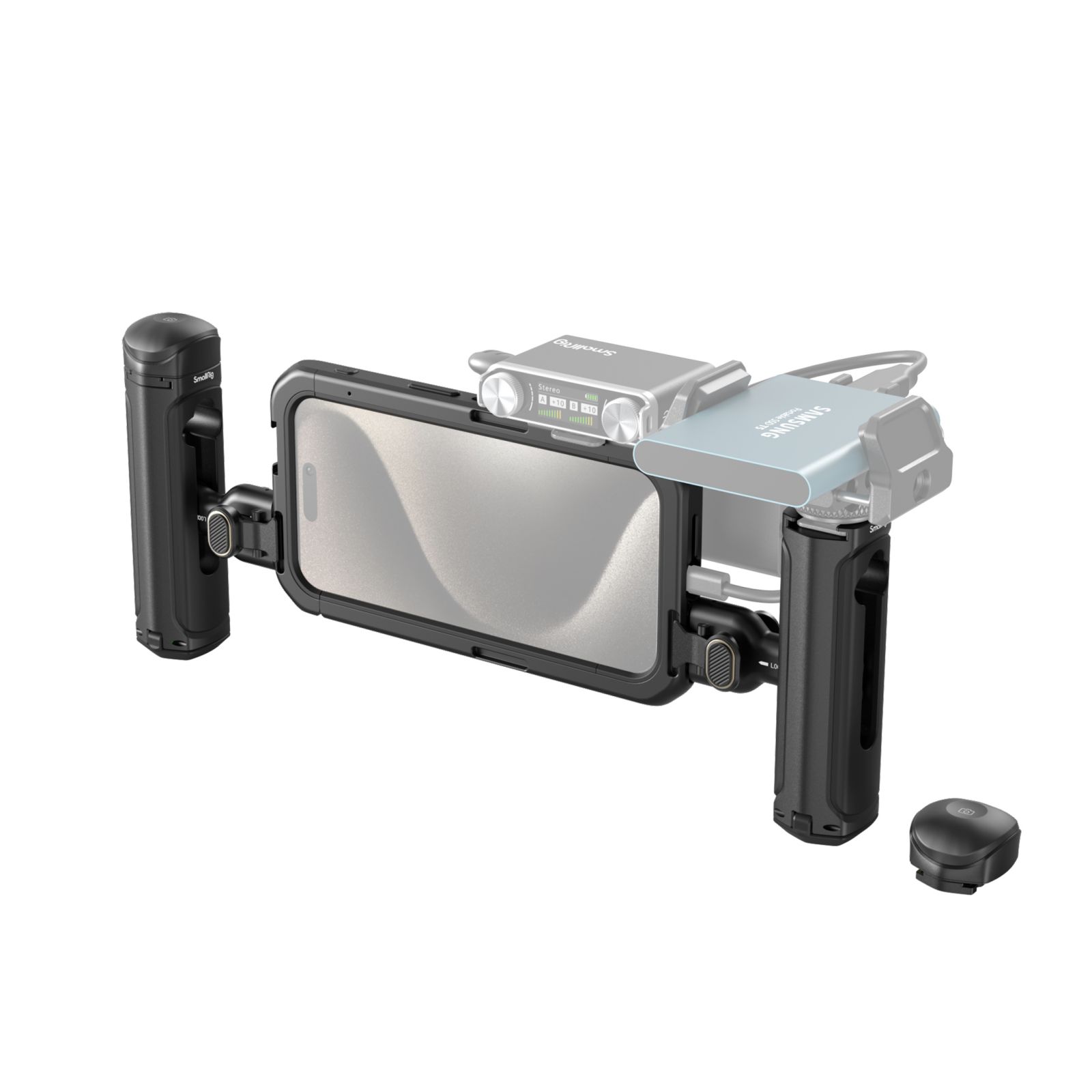 SmallRig Mobile Video Kit (Dual Handheld) iPhone 15 Pro-hoz (4397)-4