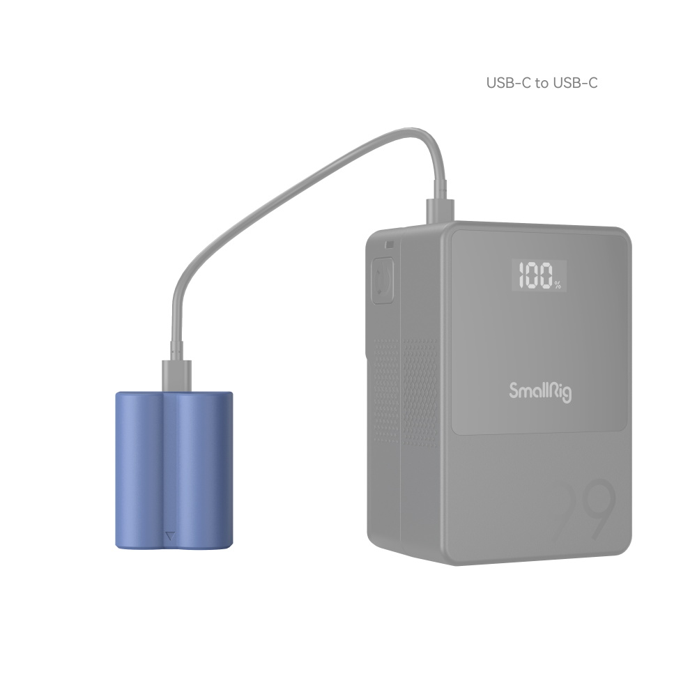 SmallRig NP-W235 USB-C újratölthető fényképezőgép akkumulátor (4266)-5