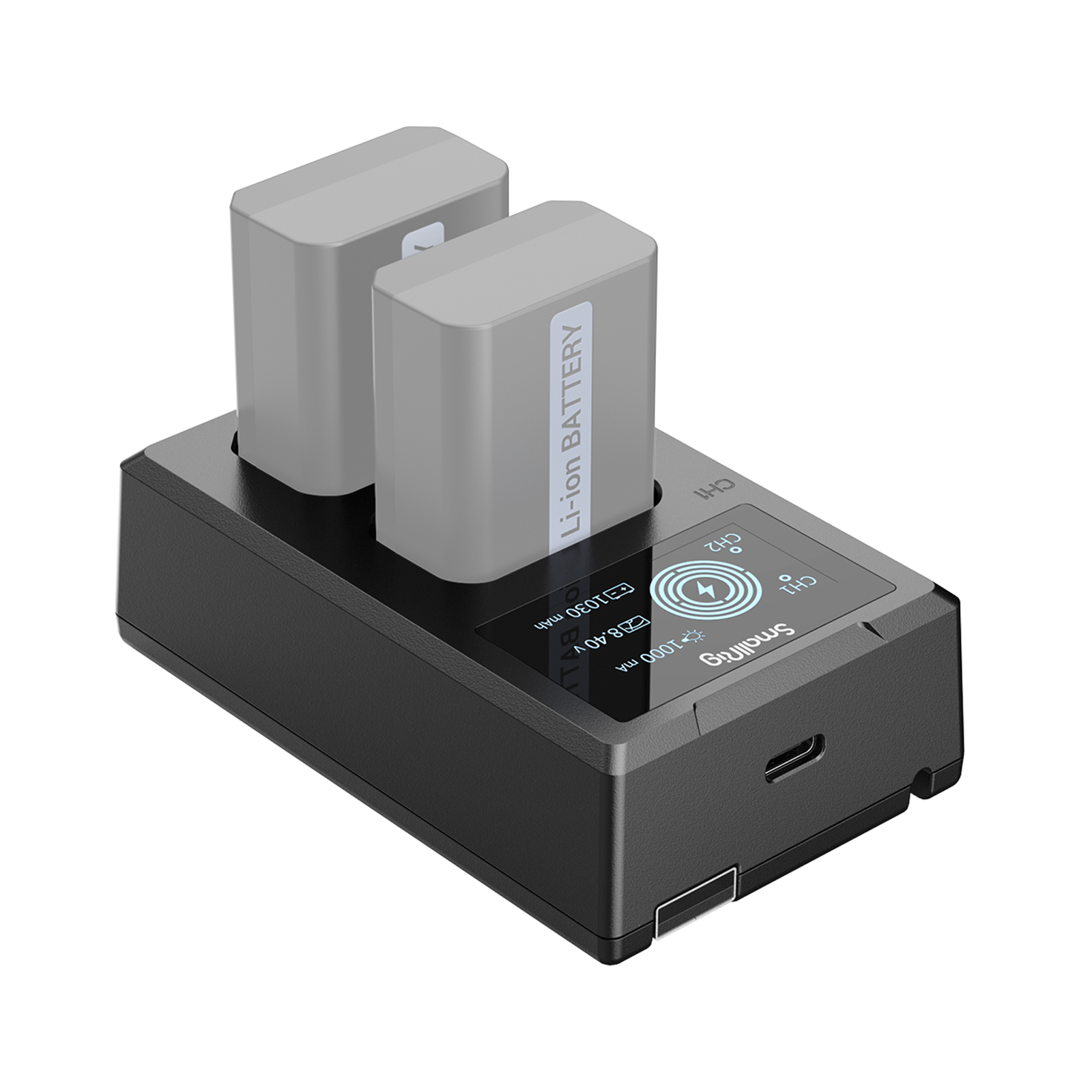 SmallRig NP-FW50 fényképezőgép akkumulátortöltő (4081)-0