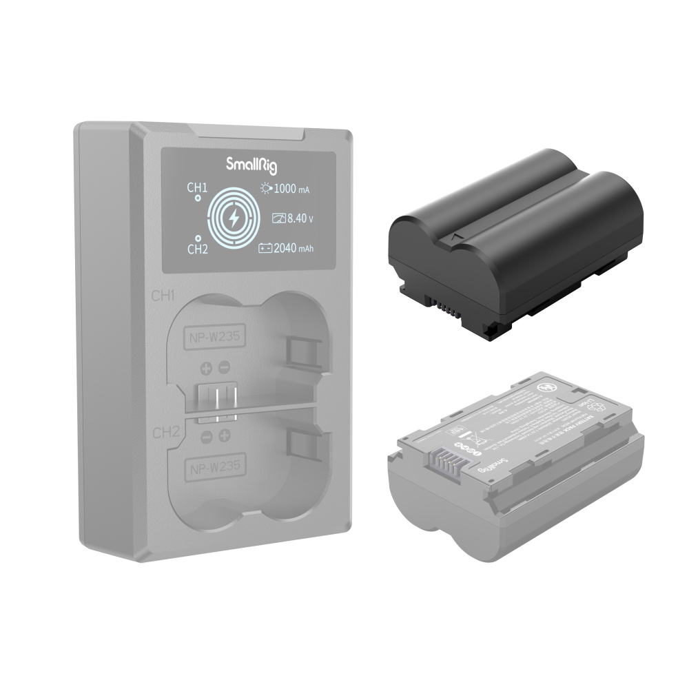 SmallRig NP-W235 fényképezőgép akkumulátor (4072)-1