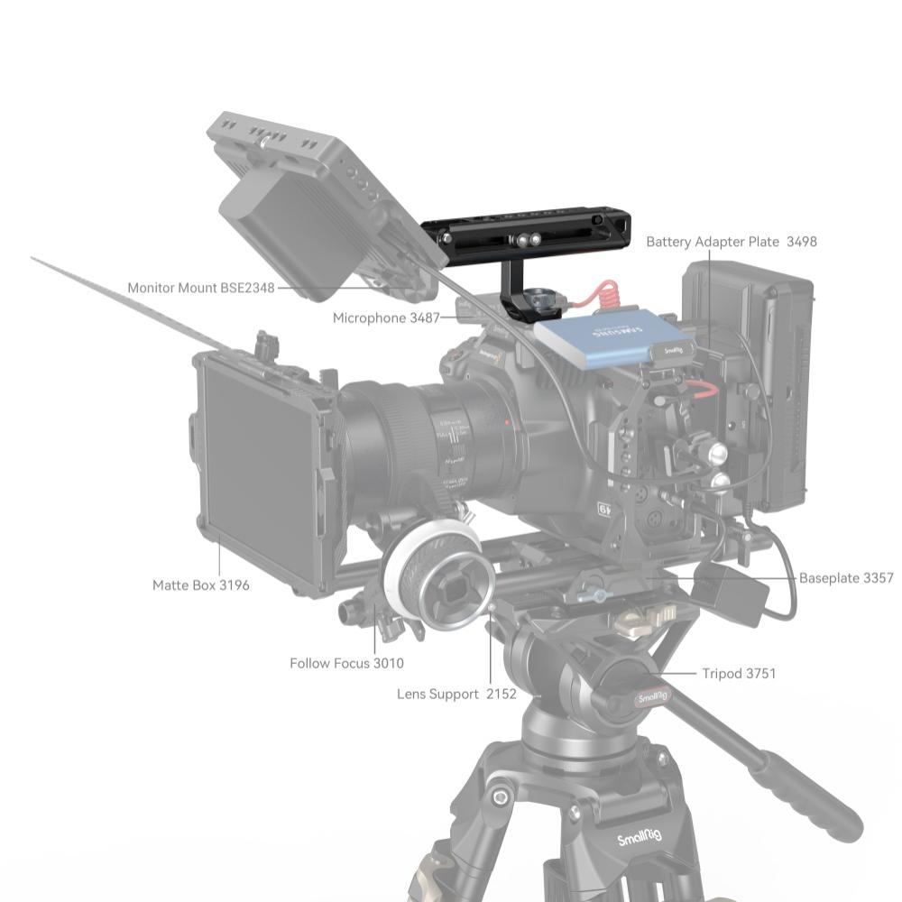 SmallRig állítható felső fogantyú (ARRI-Style Mount) (4153)-6