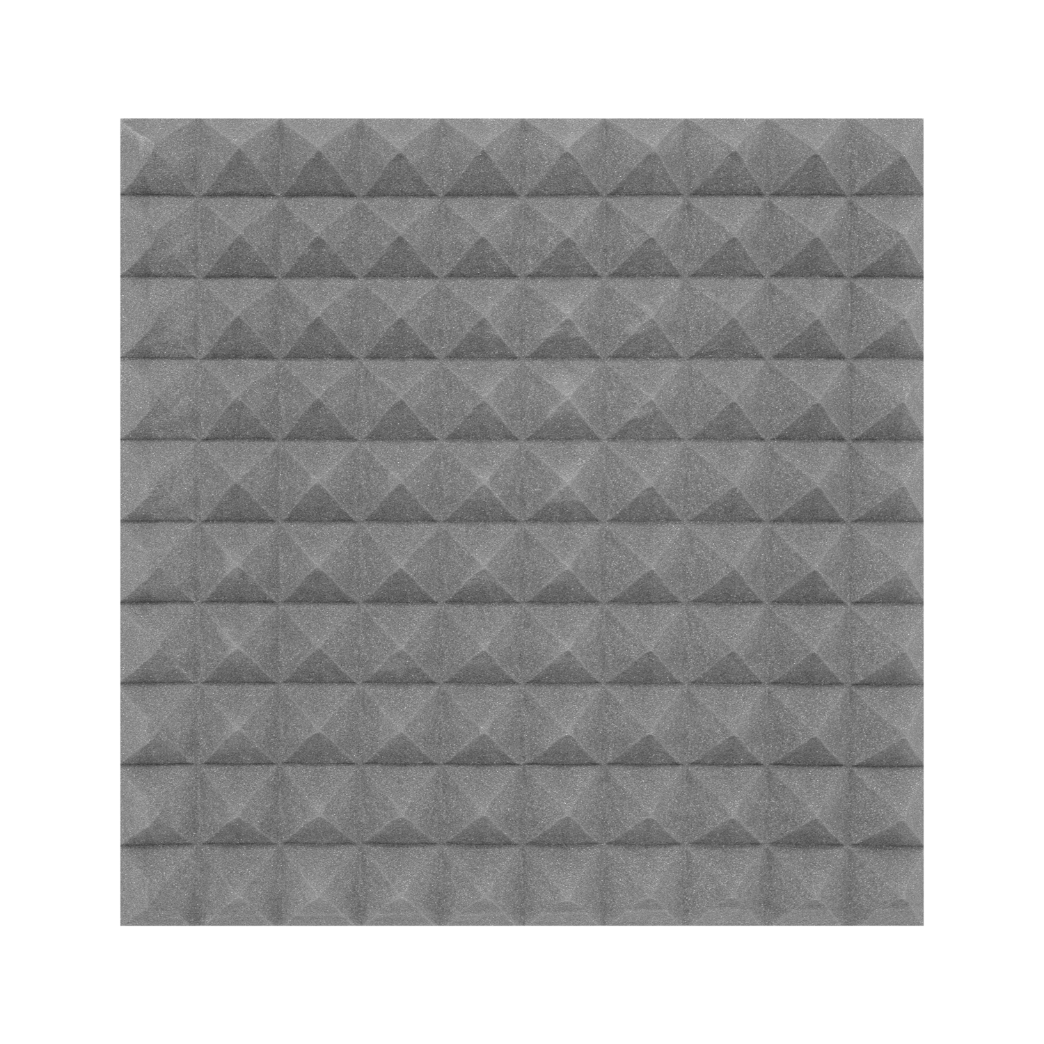10db Hangelnyelő szivacs, 50x50cm, piramis, szürke, öntapadós-5