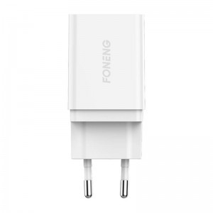 Foneng K300 USB-A hálózati töltő adapter (fehér)