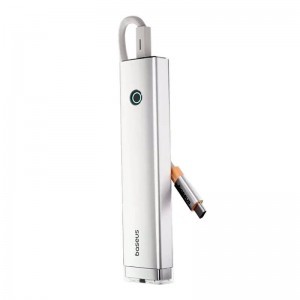 Baseus UltraJoy Series AIR 5-Portos HUB elosztó adapter Type-C - HDMI, 2xUSB3.0, PD 100W, RJ45 (ezüst)