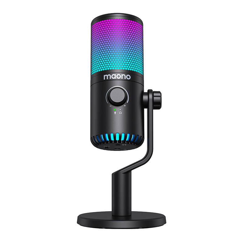 Maono DM30RGB gaming, gamer mikrofon RGB világítással fekete-6
