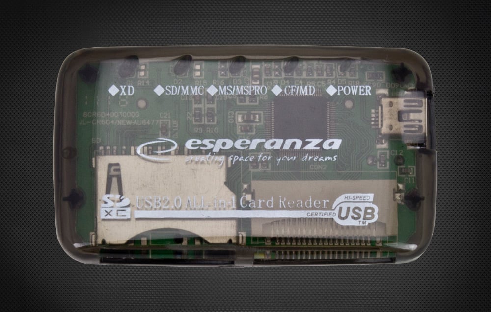 Esperanza EA117 All In One USB kártyaolvasó-1