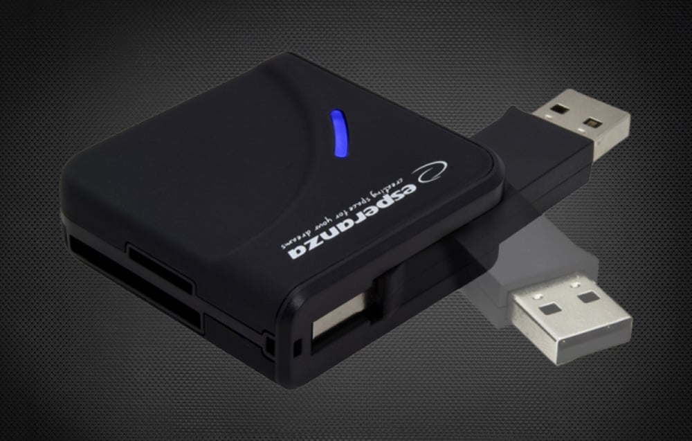 Esperanza EA130 All In One USB kártyaolvasó-3