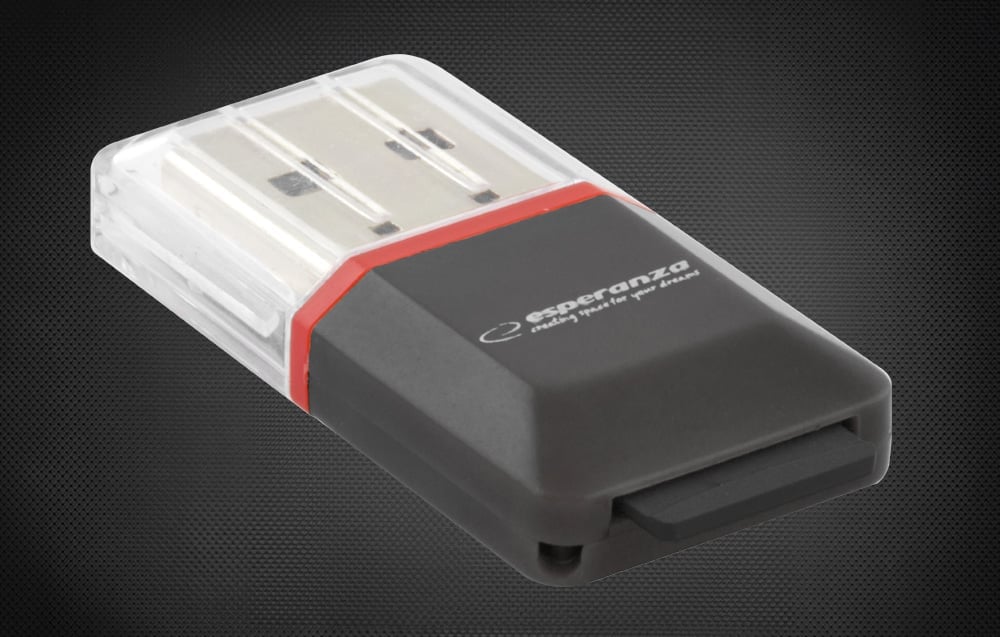Esperanza EA134K USB Micro SD kártyaolvasó-3
