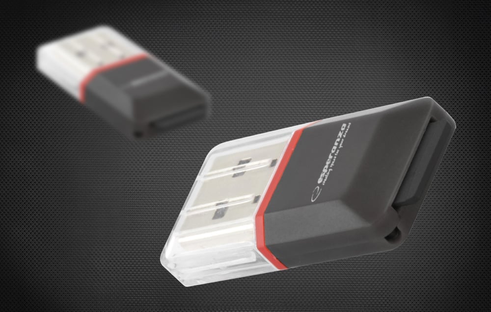 Esperanza EA134K USB Micro SD kártyaolvasó-2