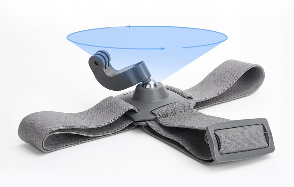 Sunnylife TD672-GY fejpánt akciókamerákhoz-2