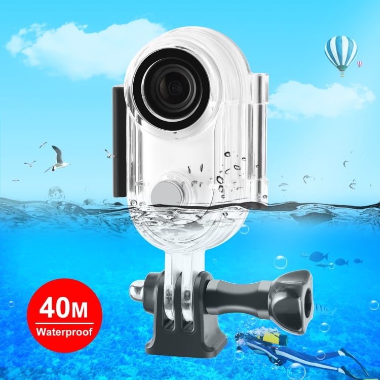 PULUZ 40m-ig vízálló tok Insta360 GO 3-hoz (átlátszó) (PU884T)-5