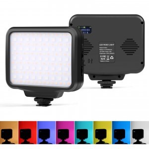 PULUZ 2500-9900K RGB LED lámpa, videólámpa beépített akkumulátorral (PU634)