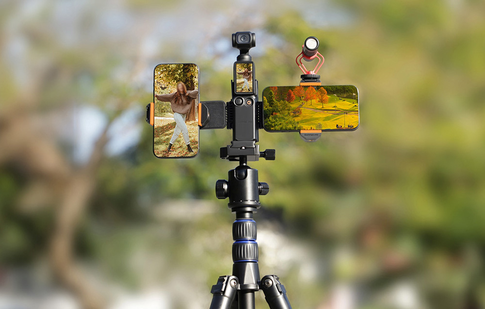 Sunnylife DJI dupla telefontartó adapter DJI Osmo Pocket 3-hoz-2