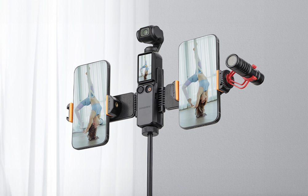 Sunnylife DJI dupla telefontartó adapter DJI Osmo Pocket 3-hoz-3