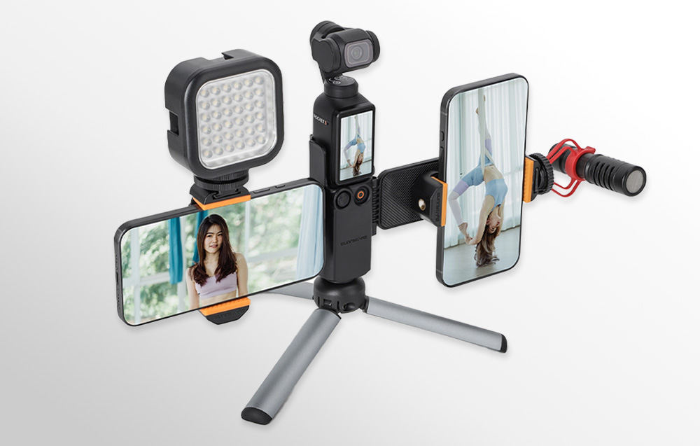 Sunnylife DJI dupla telefontartó adapter DJI Osmo Pocket 3-hoz-1