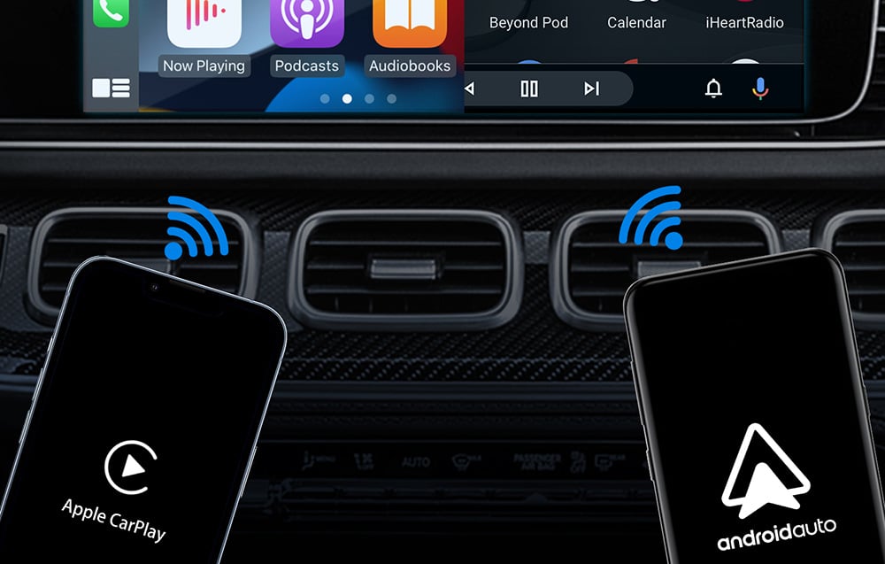 Ottocast CA400-S 4 az 1-ben adapter Carplay/Andorid (fekete)-1