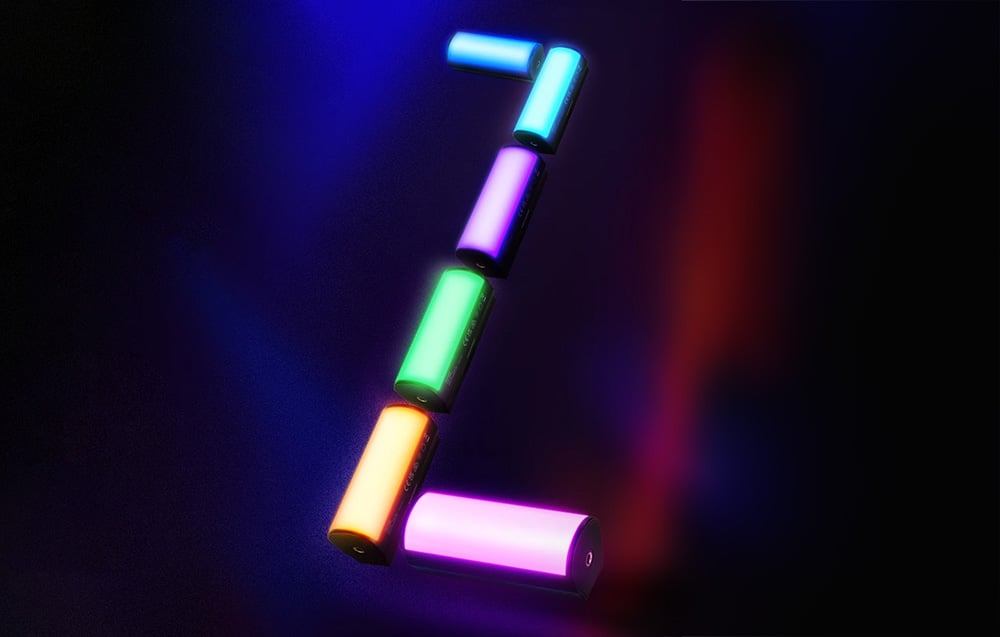 Neewer TL96RGB mágneses RGB LED lámpa, videólámpa 2500-8500K-2