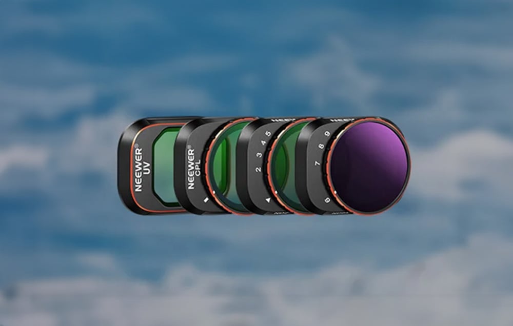Neewer FL24 VND 2-5 STOP 6-9 STOP/UV/CP szűrőkészlet DJI Mini 3 / Mini 3 Pro drónokhoz-6