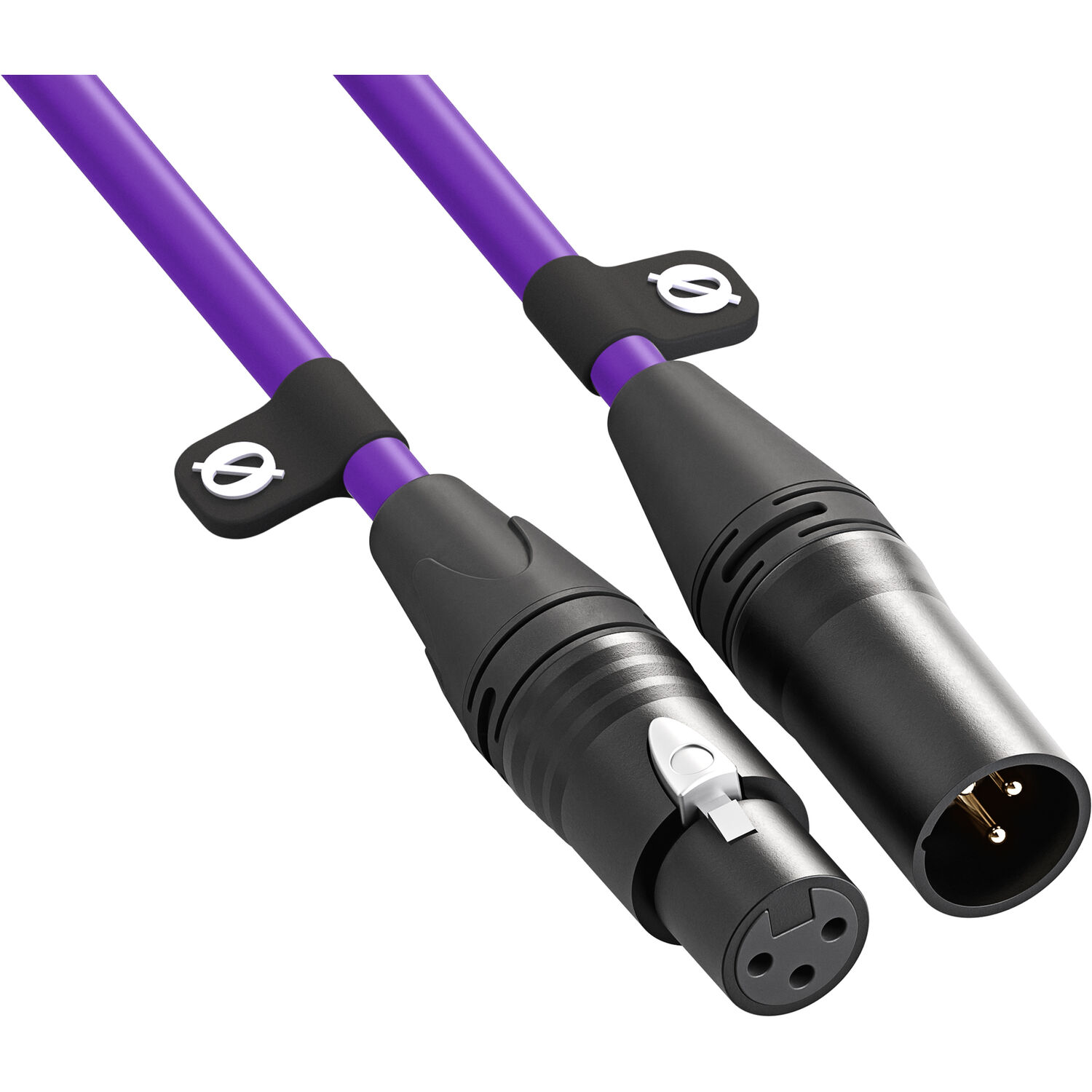 RODE XLR3M XLR mikrofonkábel, 3m, lila-1