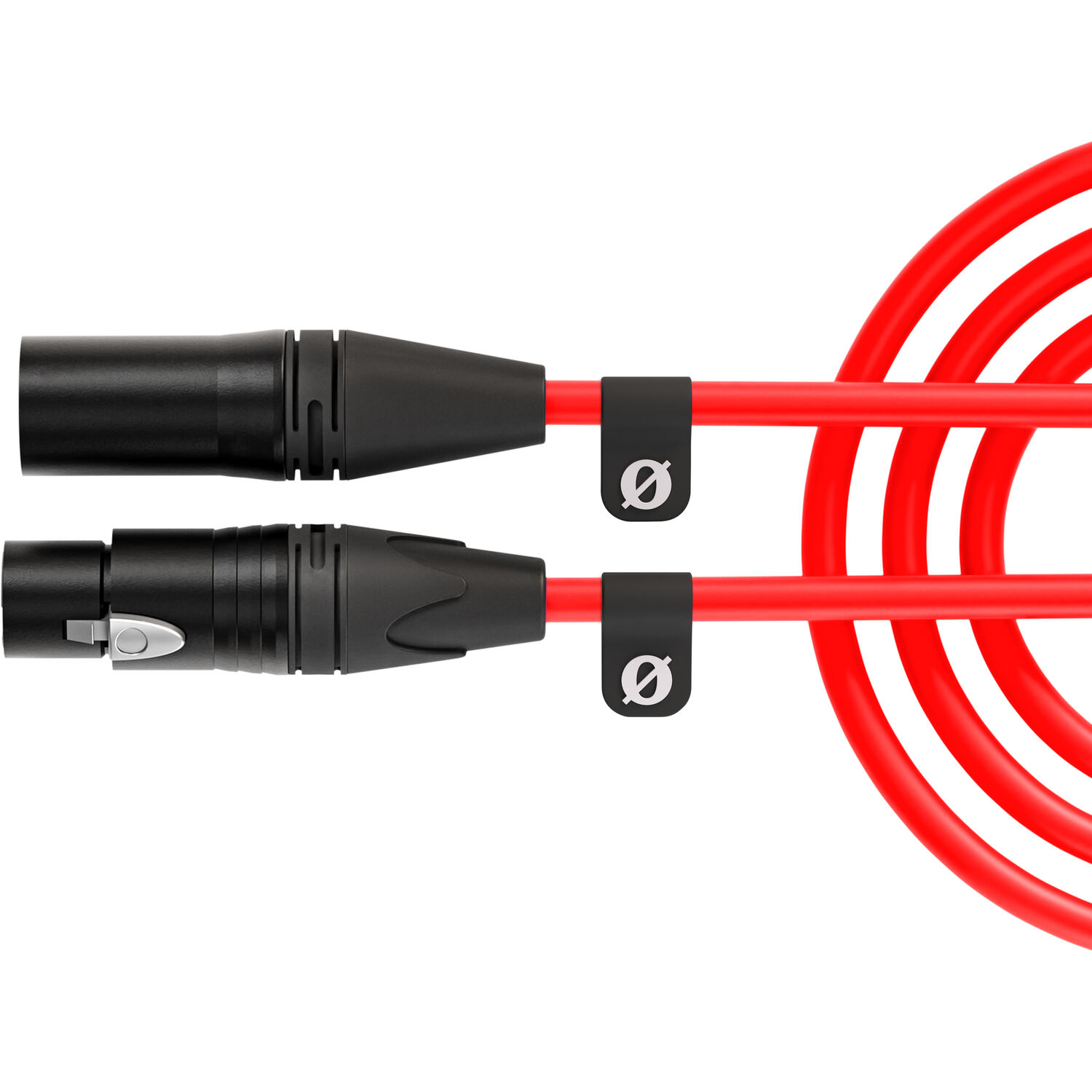 RODE XLR3M XLR mikrofonkábel, 3m, piros-2