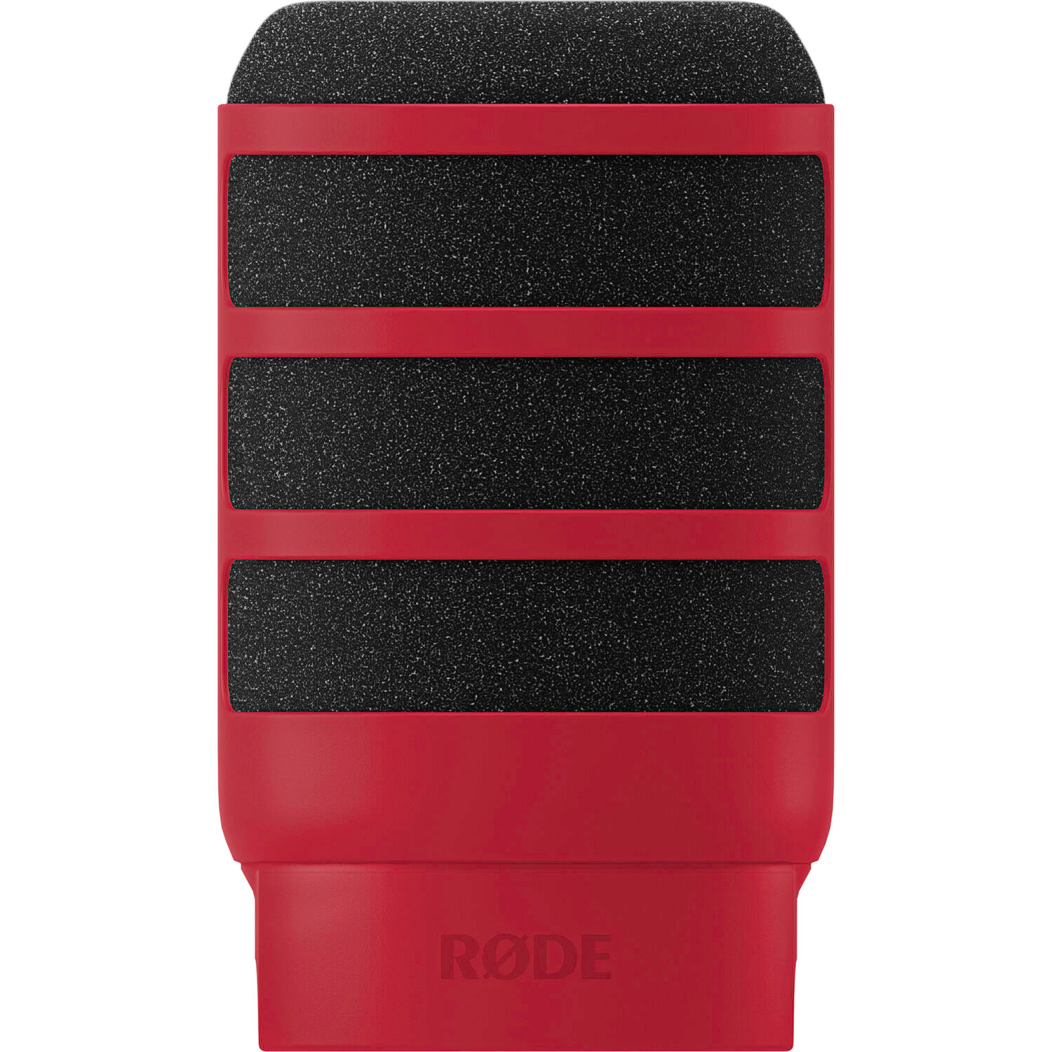 RODE WS14 delux minőségű mikrofonszivacs PodMic és PodMic USB mikrofonokhoz piros-0