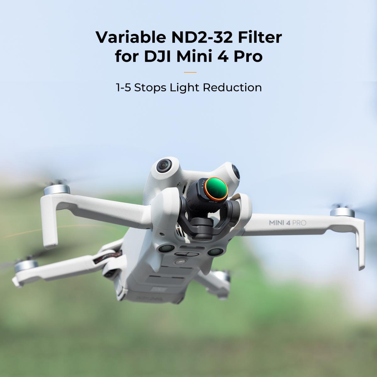 KF Concept variálható ND2-32 (1-5 Stops) szűrő DJI Mini 4 Pro drónhoz (KF01.2499)-1