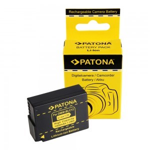 PATONA Panasonic DMW-BLC12 E Lumix DM FZ200 BLC12 BLC12PP akkumulátor