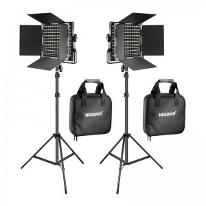 Neewer 660 Bi Color LED videólámpa szett 40W 3200-5600K