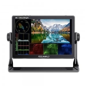 FEELWORLD LUT11S 10.1'' Ultra fényerős 2000nit 3G-SDI 4K HDMI terepi monitor