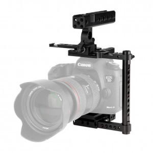 NICEYRIG állítható Half Camera Cage Quick Release Kit fényképezőgépekhez (232)