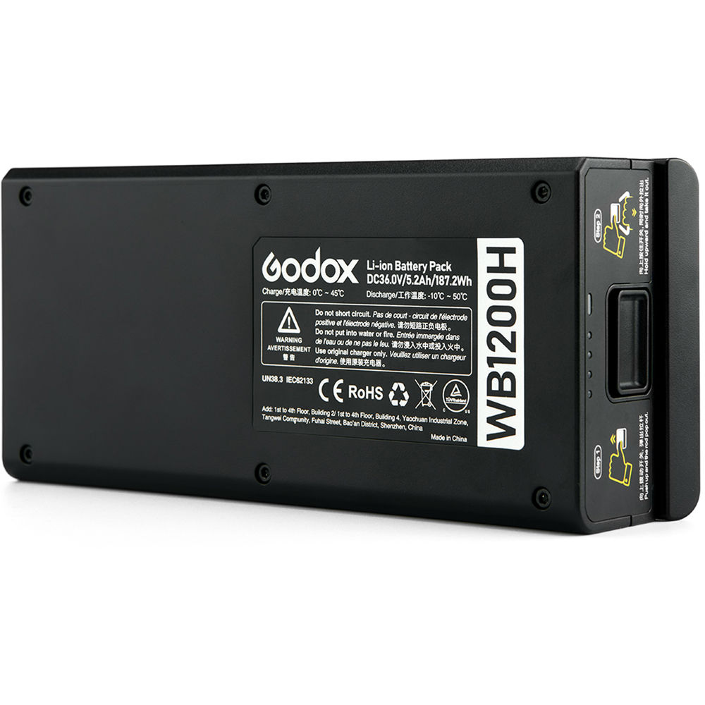 Godox AD1200Pro akkumulátoros stúdióvaku 1200Ws TTL HSS Power Pack Kit-39