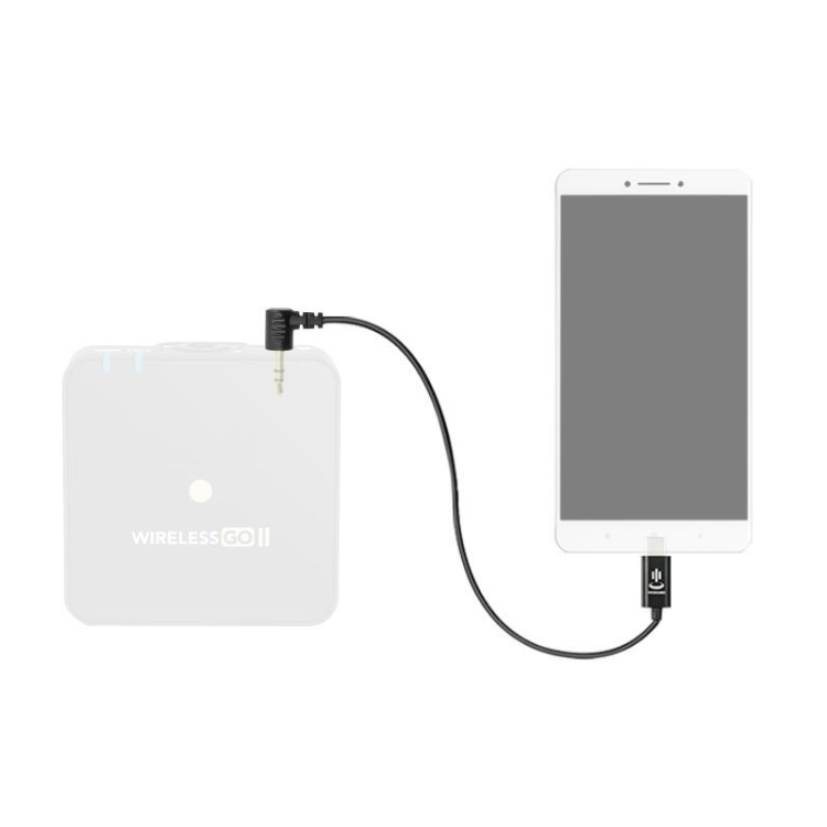Mikrofon összekötő kábel 3.5mm jack (TRS) - USB-C-0