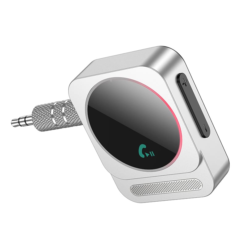 Borofone AUX BC52 Audio adapter Bluetooth vevő ezüst-1