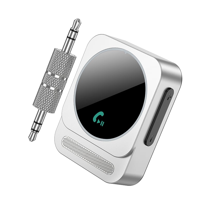 Borofone AUX BC52 Audio adapter Bluetooth vevő ezüst-4
