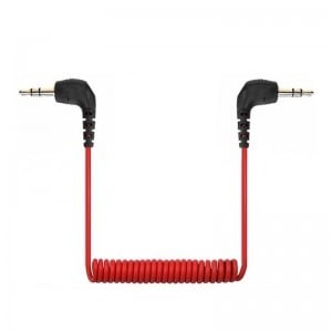 Mikrofon összekötő kábel 3.5mm jack (TRS), 20-50cm