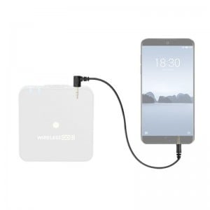 Mikrofon összekötő kábel 3.5mm jack (TRS - TRRS)