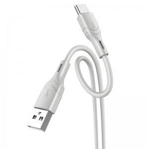 Borofone BX99 USB-A - USB-C kábel 3A 1m szürke