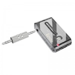 Borofone AUX BC46 Audio adapter Bluetooth vevő átlátszó