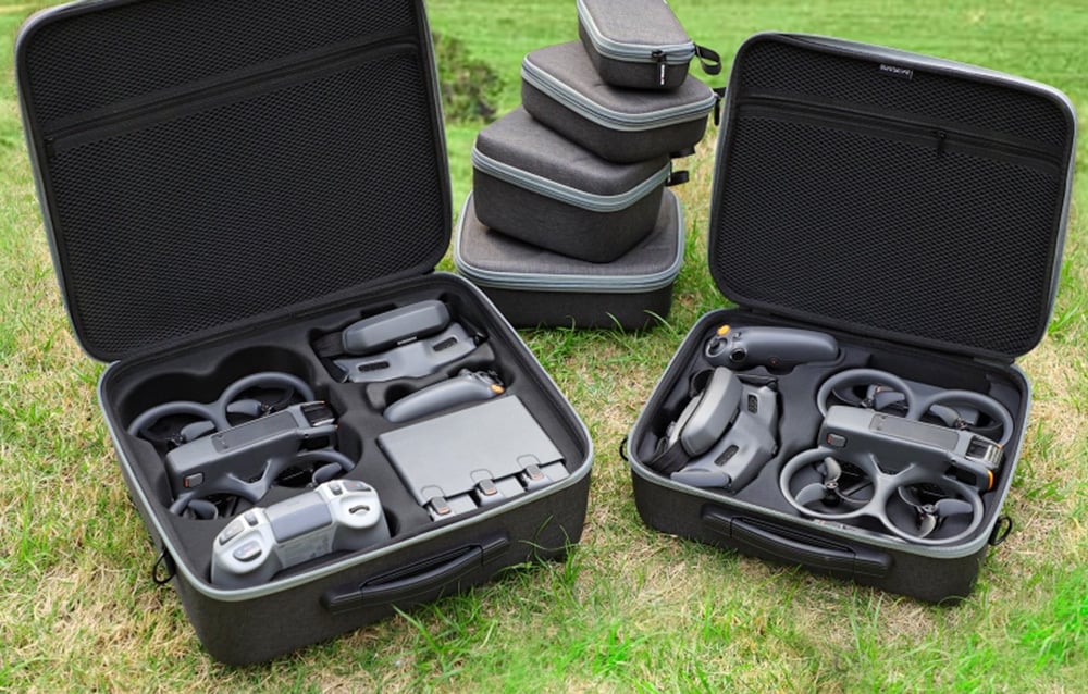 Sunnylife vállnagy méretű táska DJI Avata 2 drónhoz és tartozékokhoz-3