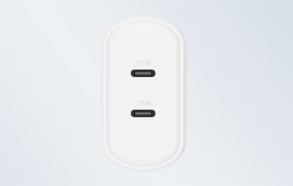Cygnett hálózati töltő adapter 2x USB-C PD 35W (fehér)-4