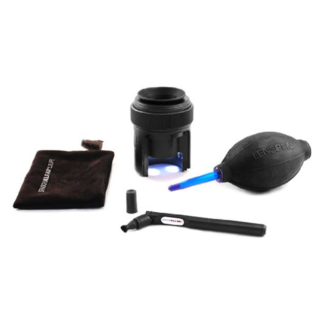 Lenspen New szenzortisztító Loupe NASA Kit (nagyító + pumpa + tisztító + tok)-0