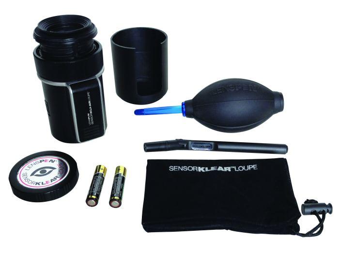 Lenspen New szenzortisztító Loupe NASA Kit (nagyító + pumpa + tisztító + tok)-1