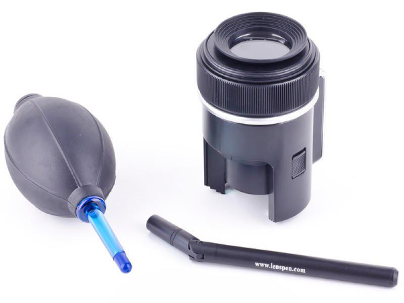 Lenspen New szenzortisztító Loupe NASA Kit (nagyító + pumpa + tisztító + tok)-2