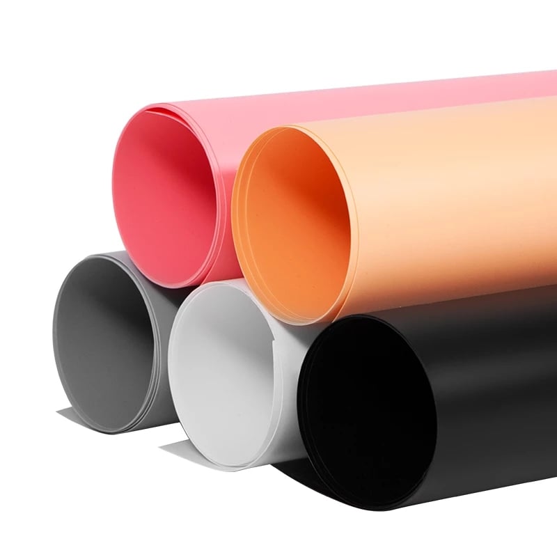 PVC fotó háttér 120x200 cm Szürke-0